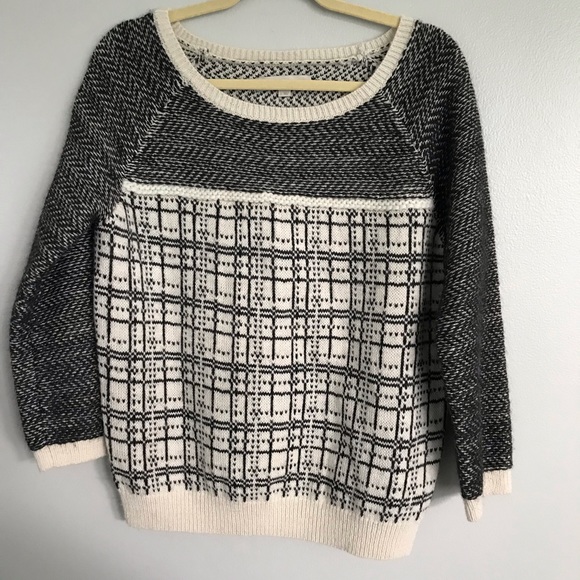 Ann Taylor Loft Alpaca Wool Blend Ski Sweater - Picture 1 of 6